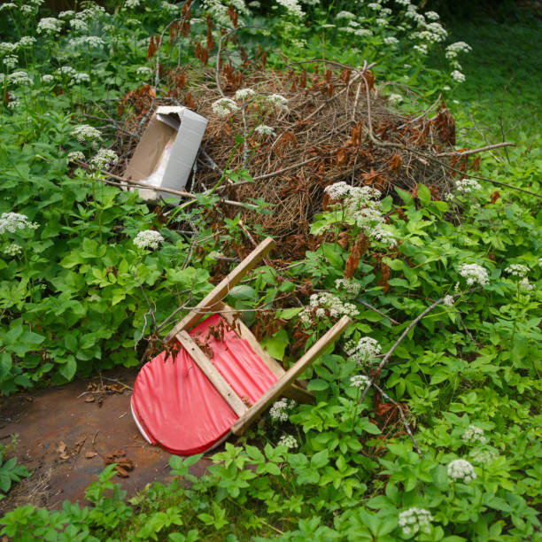 istock Discarded children chair 1251648960