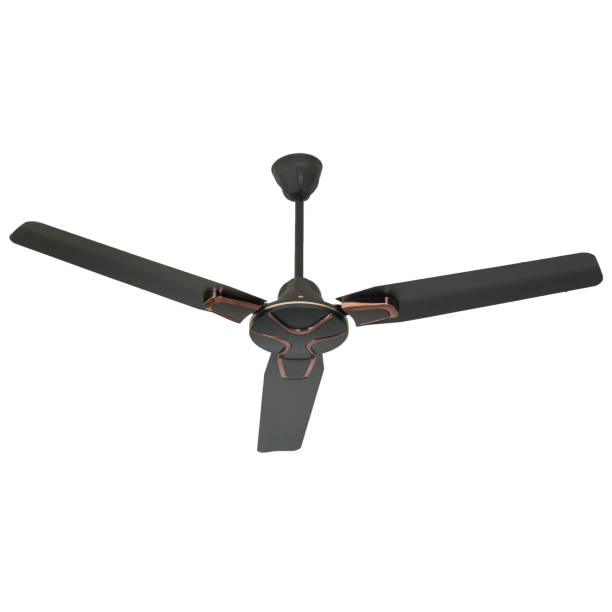 istock Ceiling fan in different color, size, shape and design in white background 1251653692