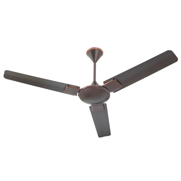 istock Ceiling fan in different color, size, shape and design in white background 1251656703