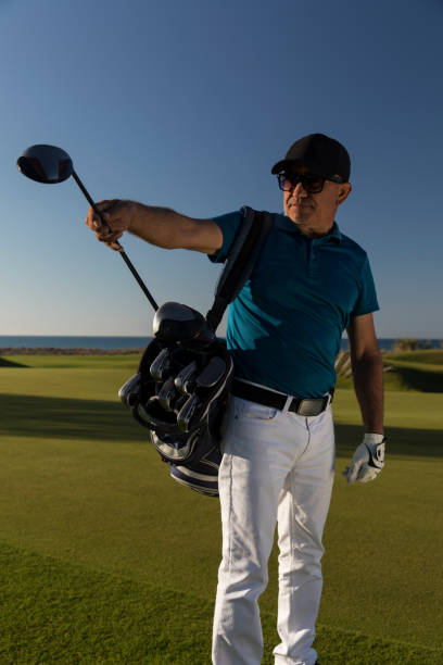 istock Golf player preparing for the game - links golf 1251661650