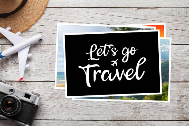 istock Travel concept with vacation photos 1251668502