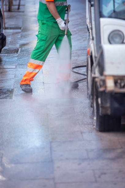 istock Professional cleaning and disinfection worker 1251669748