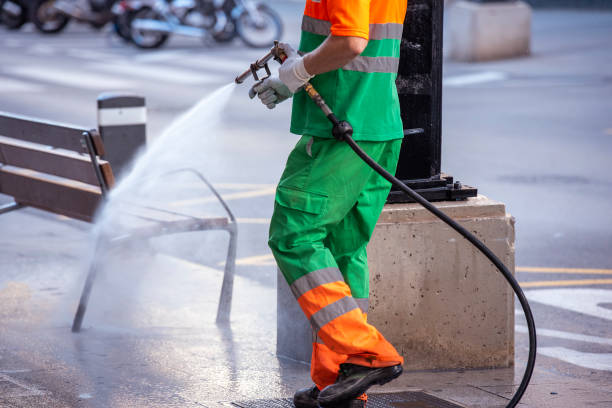 istock Professional cleaning and disinfection worker 1251669785