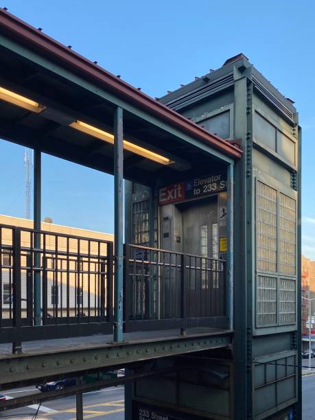 istock Elevator at train station in Bronx New York 1251676278