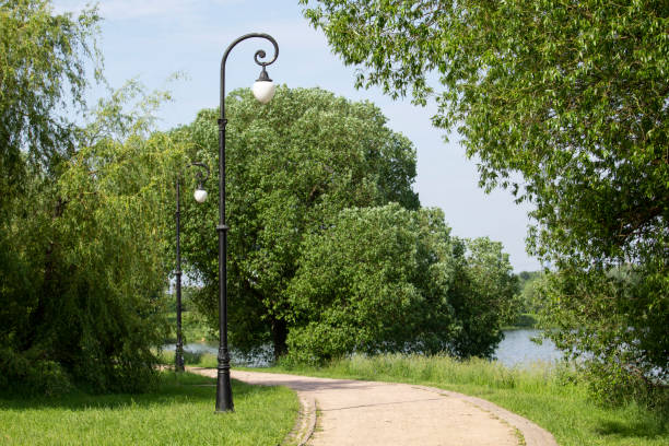 istock Walk path in the park in the city summer 1251676741