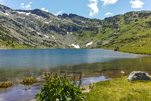 Landscape of The Fish Lakes (Ribni Ezera), Rila mountain, Bulgaria