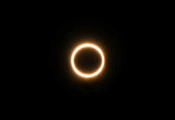 Ring of Fire Solar Eclipse Solar Eclipse happened on 22nd june 2020 in India Ring Of Fire stock pictures, royalty-free photos & images