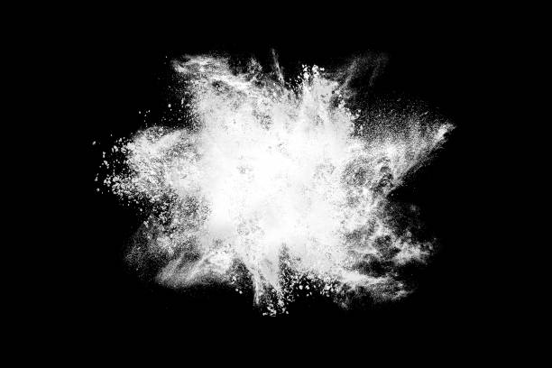 exploding - speed snow textured textured effect imagens e fotografias de stock