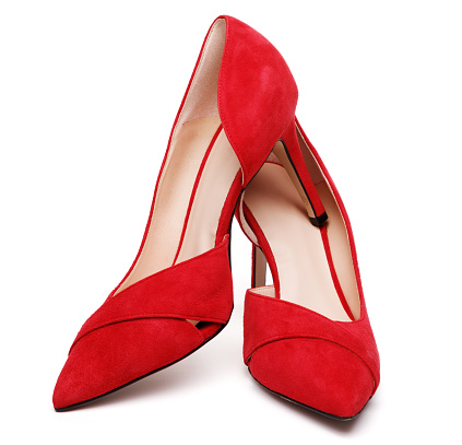 Red High Heels Women's Shoes