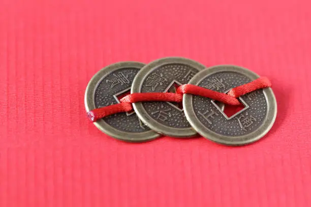 Fengshui chinese coins