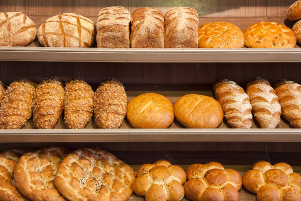 istock Traditional handmade bread shop. 1251720803