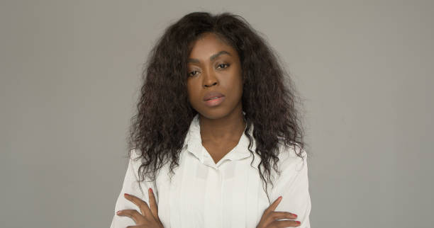 istock Confident black businesswoman looking at camera 1251725928