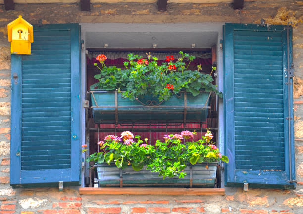 istock Italian window with shutters 1251726942