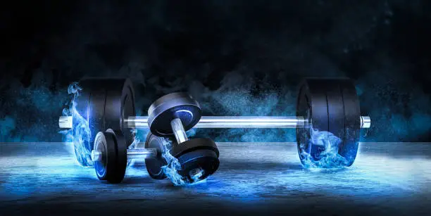 Fitness dumbbell bodybuilding