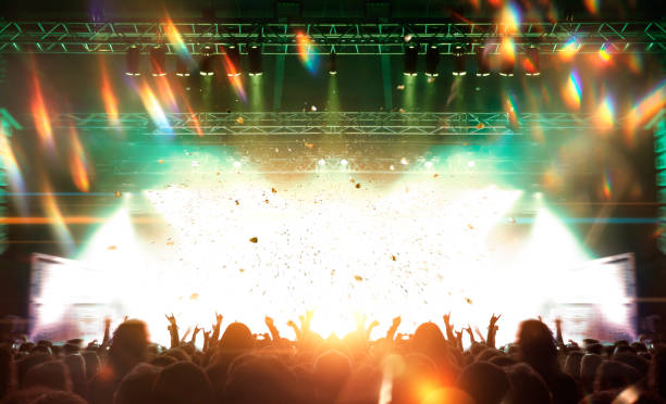 istock Filming concert on smart phone 1251731478