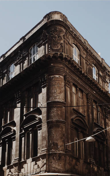 istock Front facade historical building photo poster. 1251735584