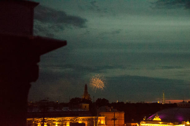 istock Saint Petersburg salute 1251739683