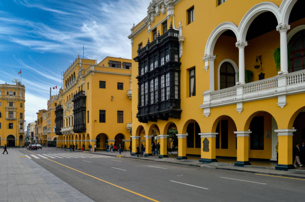 peru lima pejzaż - lime zdjęcia i obrazy z banku zdjęć