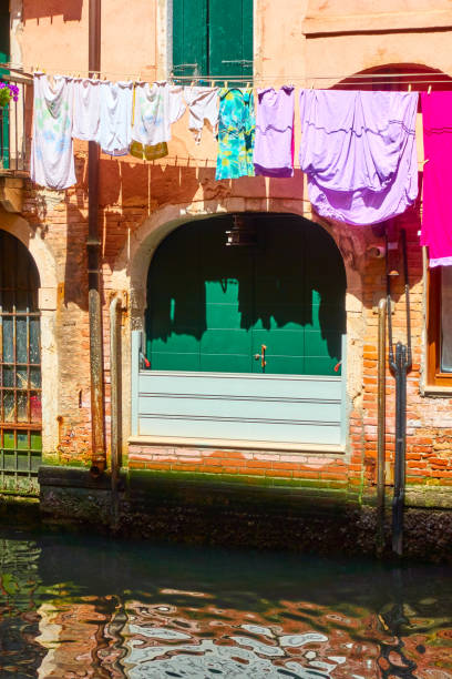 istock Drying linen outdoor in Venice 1251780239