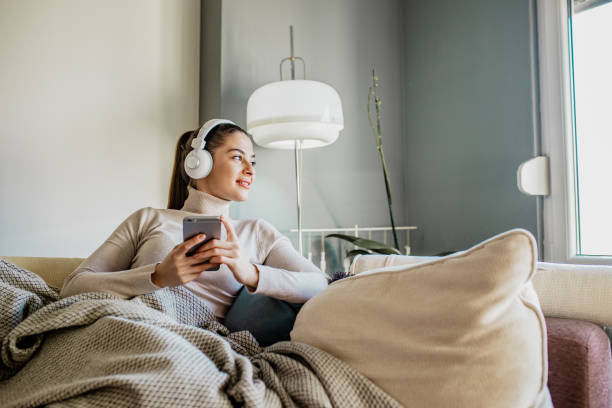istock Young woman on a video call 1251794508