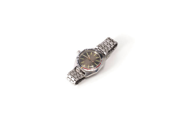 istock metal wrist watch isolated 1251795878