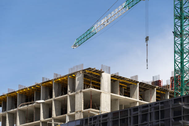 istock New unfinished building at city construction site 1251796170
