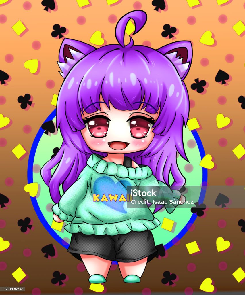 Kawai Neko Fille Vecteurs libres de droits et plus d'images vectorielles de Anime Expo - Anime Expo, Anime Festival Asia, AnimeJapan - iStock Kawai Neko Fille Vecteurs libres de droits et plus d'images vectorielles de Anime Expo - Anime Expo, Anime Festival Asia, AnimeJapan - iStock