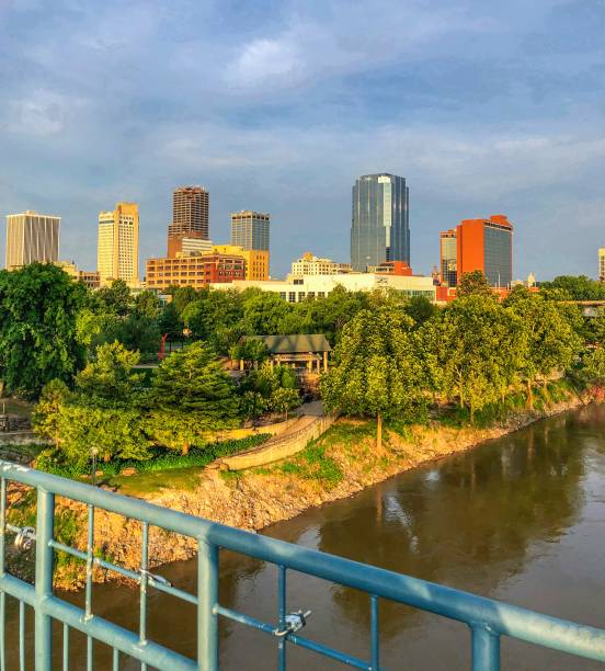 istock Little Rock Skyline At Dawn 1251899625