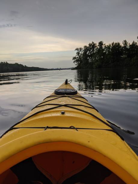 istock Kayak kayaking in the river 1251899897