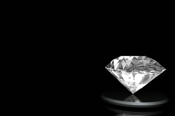 istock 3D Diamond Stock Photo 1251922413