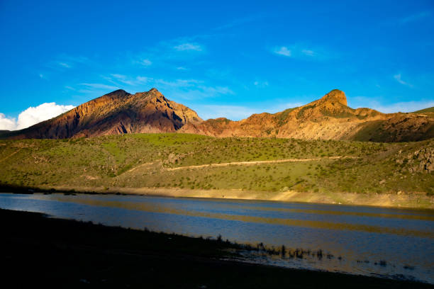 istock Azat Reservoir with mountains 1251935947