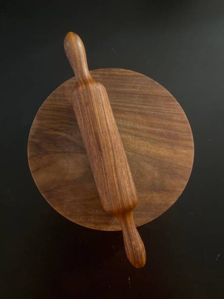 istock Wooden board and rolling pin 1251957520