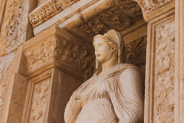 istock Statue of Arete in Ephesus 1251961835