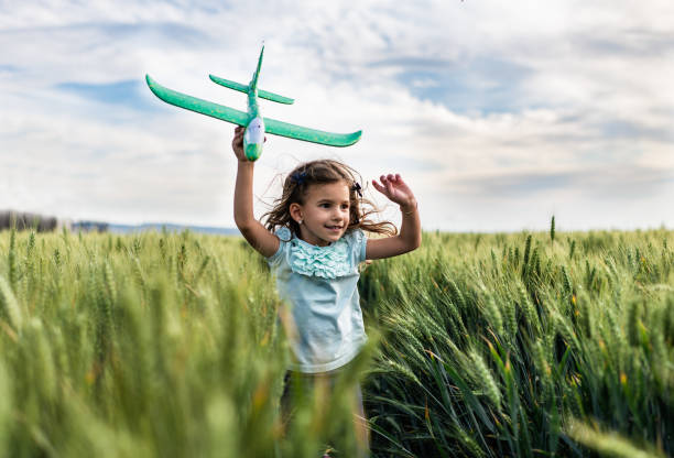 istock Look at me, I'm an airplane! 1251967985