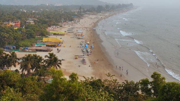 istock Beauty Arambol beach landscape, Goa state, India 1251967994