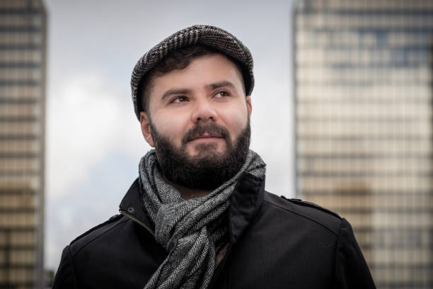 istock Young french handsome bearded man 1251974726