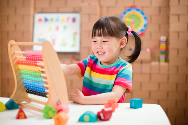 istock toddler girl learn counting by using abacus for homeschooling 1251997005