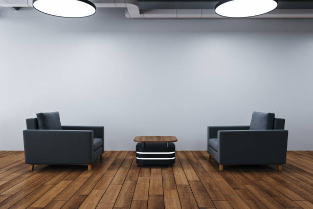 istock Luxury waiting room with two chairs 1252015752