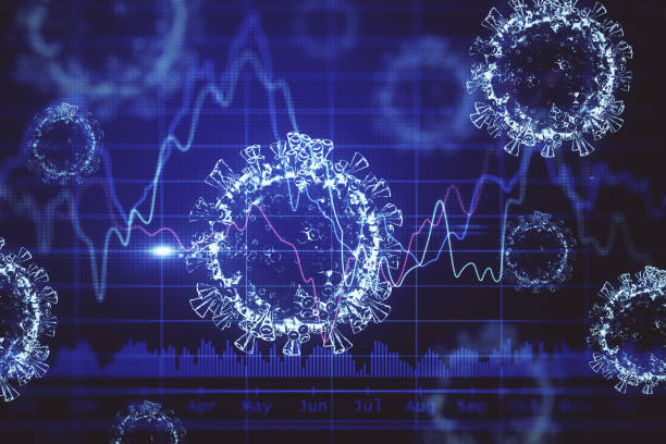 istock Virus cells coronavirus 2019-nCov and creative chart 1252015970