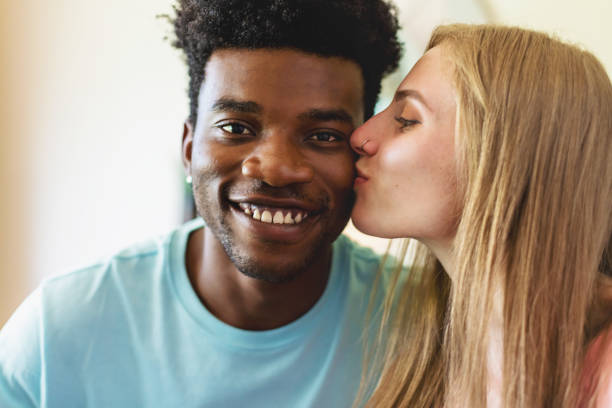 istock Generation Z Multi-Ethnic Heterosexual Couple Indoors Spending Time Together 1252015980