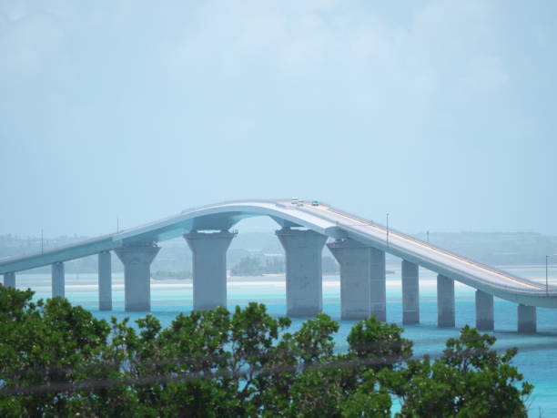 宮古島といろぶま島を結ぶ大橋・入生橋(日本最長の無料橋)
