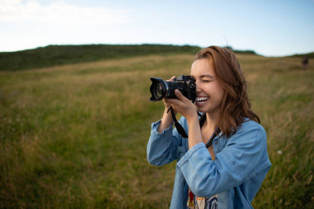 istock a photographer taking pictures. 1252096593
