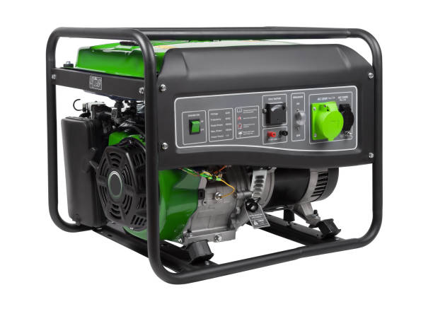 generator benzyny na białym tle - engine isolated power new zdjęcia i obrazy z banku zdjęć