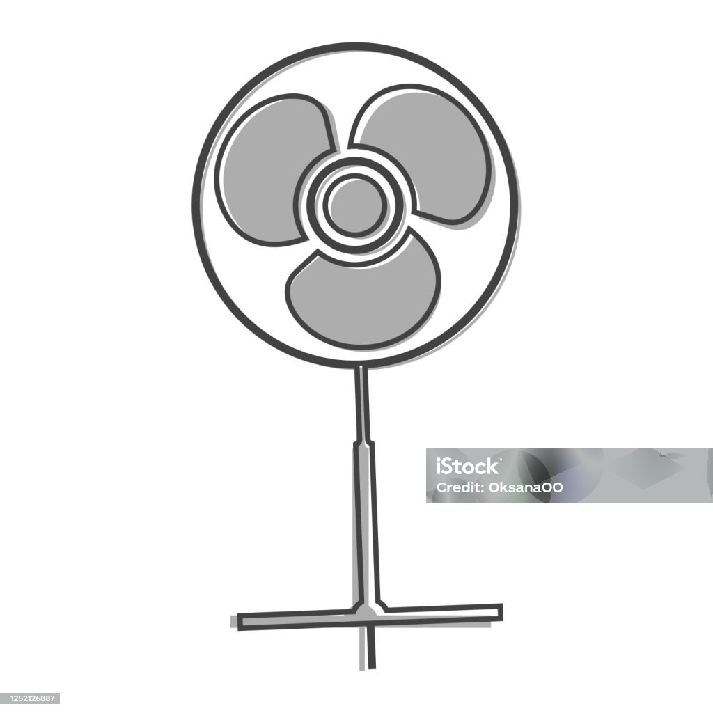 Ilustración de Icono Vectorial De Un Estilo De Dibujos Animados Ventilador De Piso Sobre Fondo Blanco Aislado y más Vectores Libres de Derechos de Abanico - iStock Ilustración de Icono Vectorial De Un Estilo De Dibujos Animados Ventilador De Piso Sobre Fondo Blanco Aislado y más Vectores Libres de Derechos de Abanico - iStock