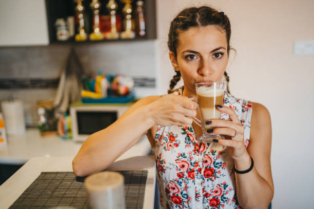 istock Enjoying morning coffee 1252154350