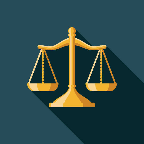 illustrations, cliparts, dessins animés et icônes de icône de protestation de justice - balance de la justice