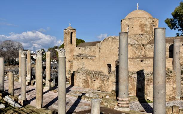 istock Byzantine Basilica Adjacent to Ancient Ruins 1252200769