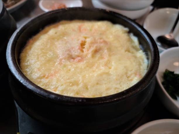 istock Steamed eggs in Korean traditional cuisine 1252224760