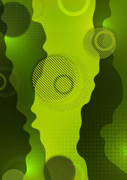 istock Modern background texture geometric pattern of circles and halftones for the design of cover, brochure, poster, banner. Template for your business. Vector 1252259421