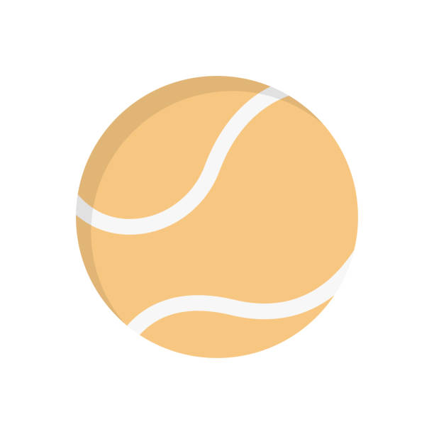 스포츠 - tennis tennis ball sphere ball stock illustrations